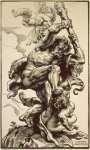 Jeger Christoffel Hercules Defeating Dissension. Fresco by Pieter Paul Rubens White Hall London - Hermitage